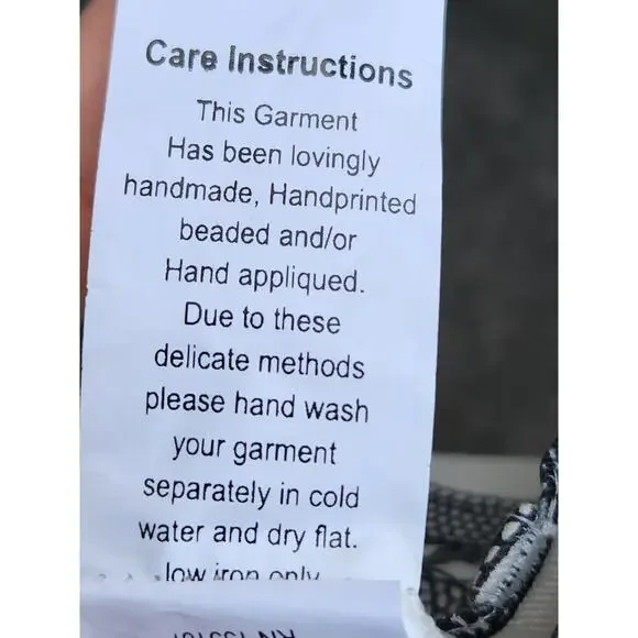 MOTEL ROCKS Zoven Trouser Womens S Dragon Rope White High Rise Pants lightweight - Picture 8 of 9